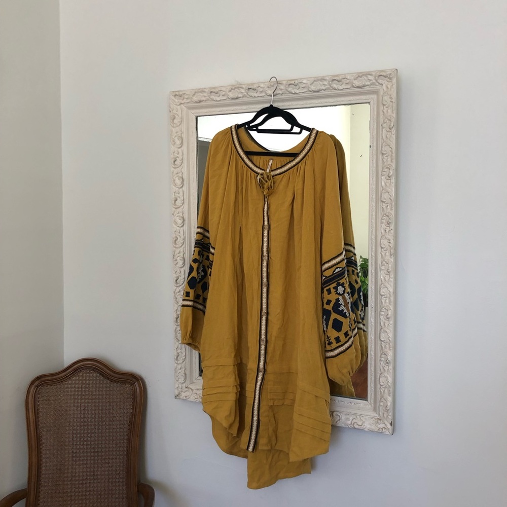 FreePeople “In The Clear Embroidery Dress”